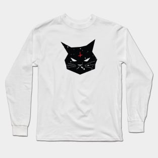 Evil Cat Long Sleeve T-Shirt